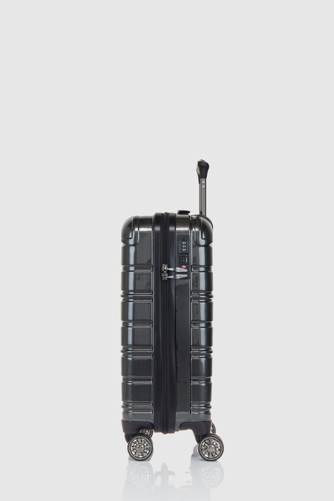 Relm 55cm Suitcase Black NereTravel UK