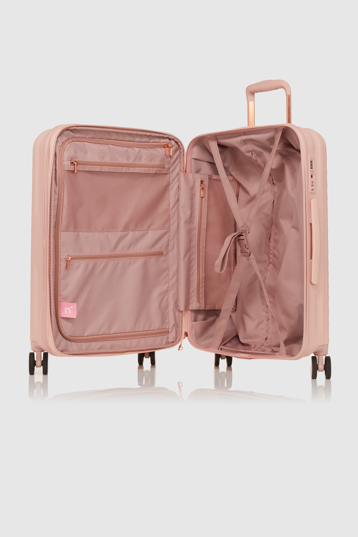 Cosmopolitan suitcase pink hotsell