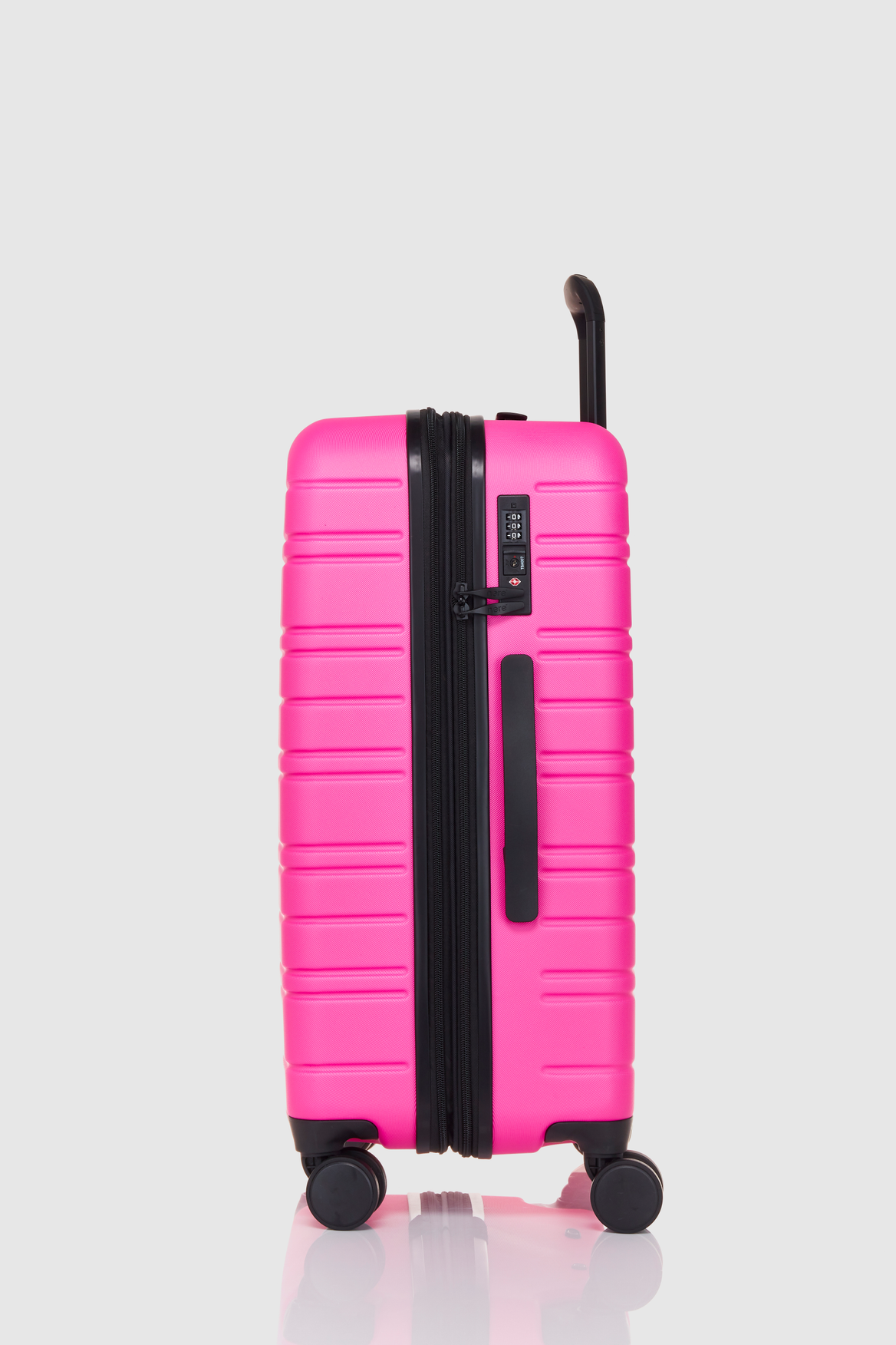 Hot pink american tourister luggage sales