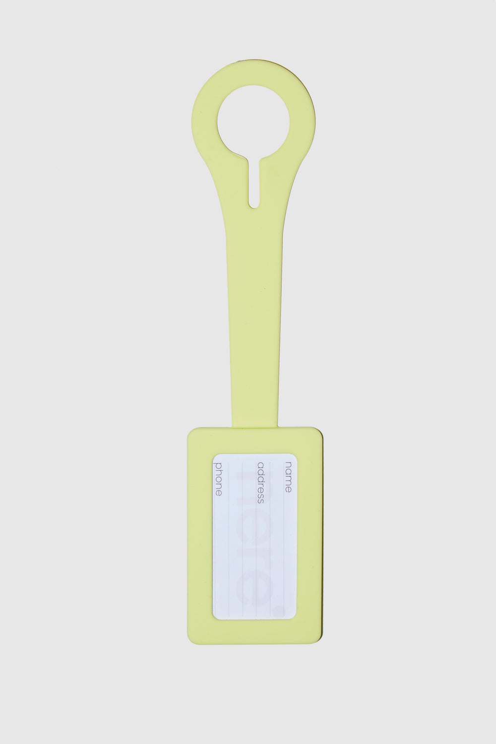 Slim Luggage Tag