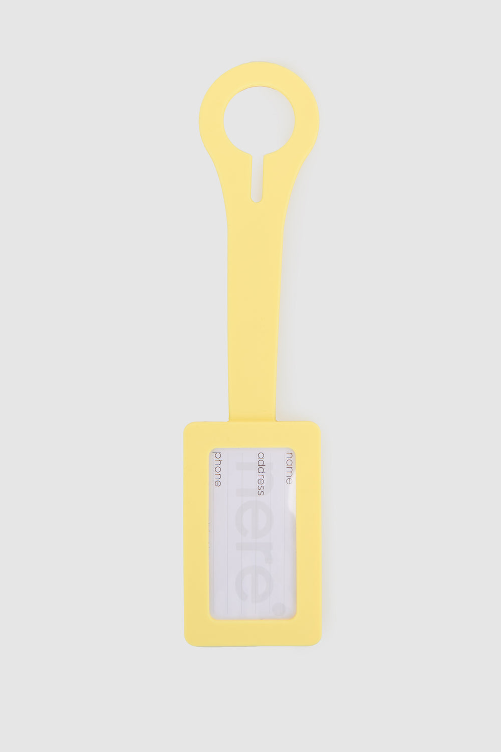 Slim Luggage Tag