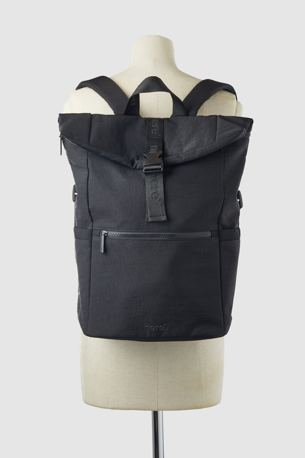 Bondi Nylon Fold Top Backpack