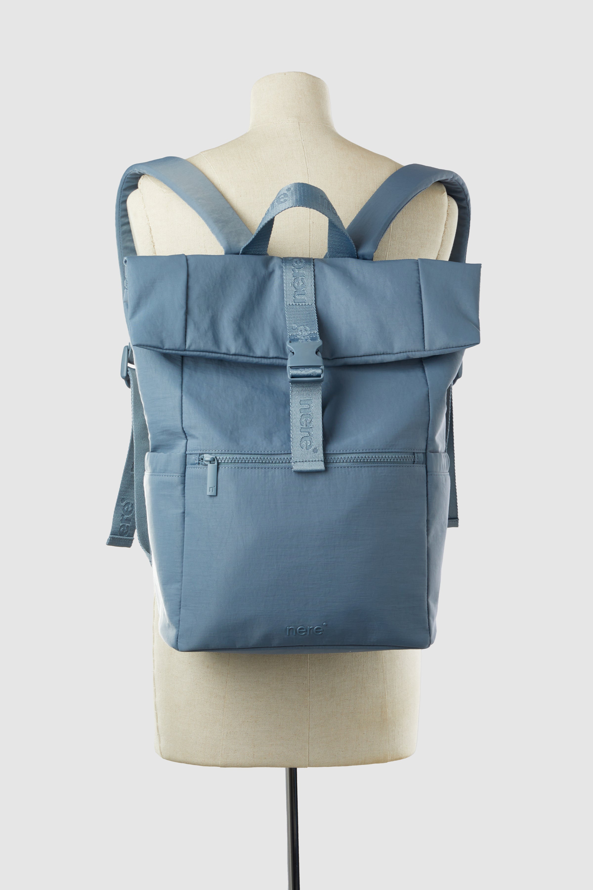 Bondi Nylon Fold Top Backpack