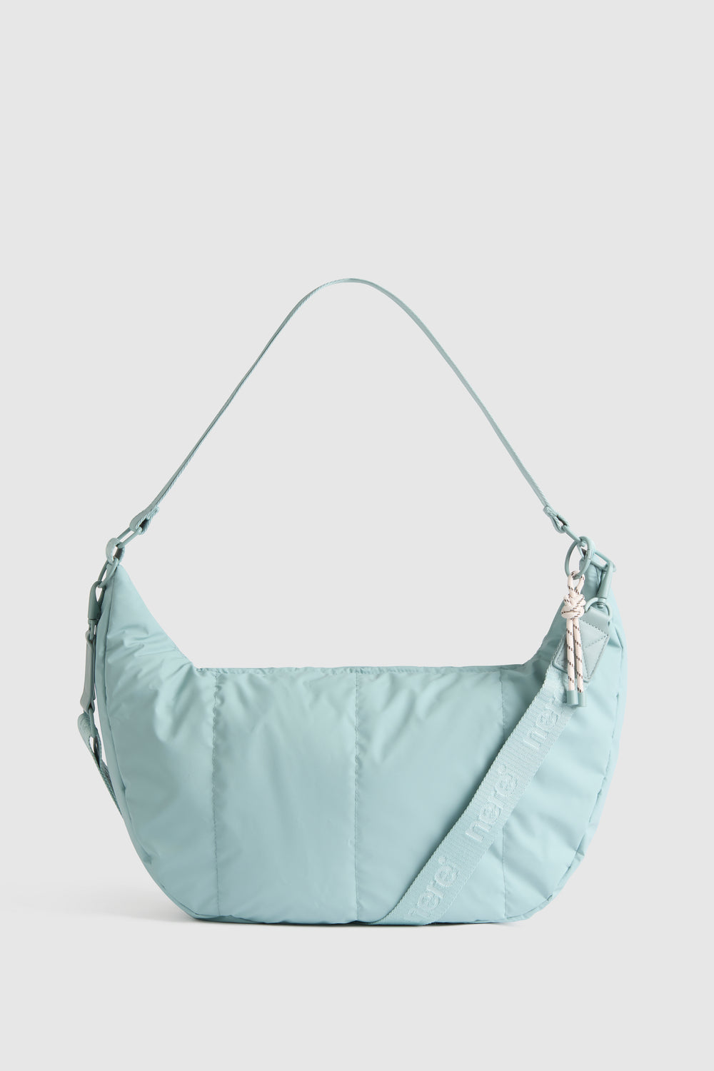 Coated Crescent Sling Bag