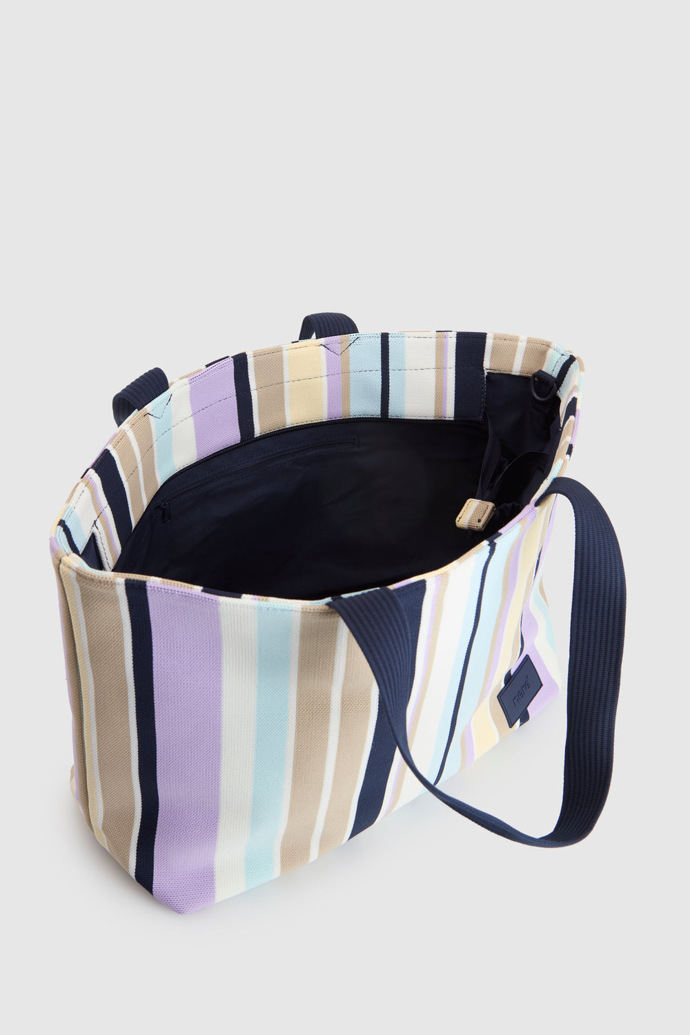Stori Knit Stripe Tote Bag