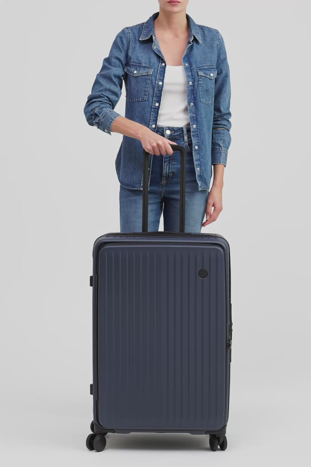Venture Dual Open Large Suitcase